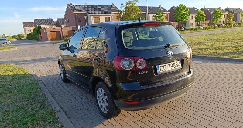 Volkswagen Golf Plus cena 10500 przebieg: 274569, rok produkcji 2006 z Grudziądz małe 379